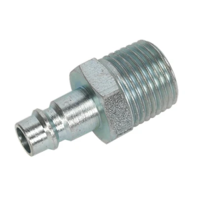 Image of Sealey Screwed Adaptor Male 1/2&quot;BSPT Pack of 2