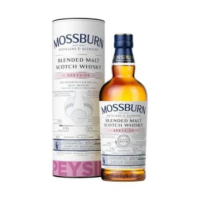 Image of Mossburn Speyside Blended Malt Scotch Whisky, 70 cl