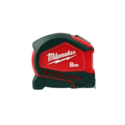 Image of Milwaukee 4932464664 932464664 Autolock Tape Measure 8m (Width 25mm) (Metric Only)