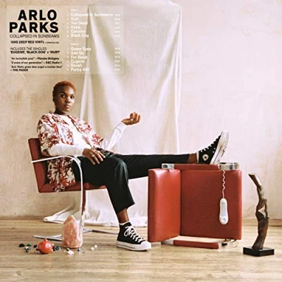 Image of Arlo Parks Collapsed In Sunbeams 180 Gram Red vinyl 2021 UK LP TRANS509X
