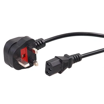 Image of Maclean MCTV IEC Kettle Lead Power Cord Cable PC Mains Connector 1M, 1.5M, 3M, 5M Fused (5M)