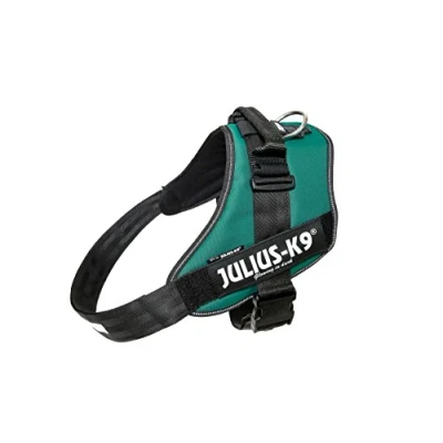 Image of Julius K9, 16IDC DG 4, IDC Powerharness, dog harness, Size: Dark Green