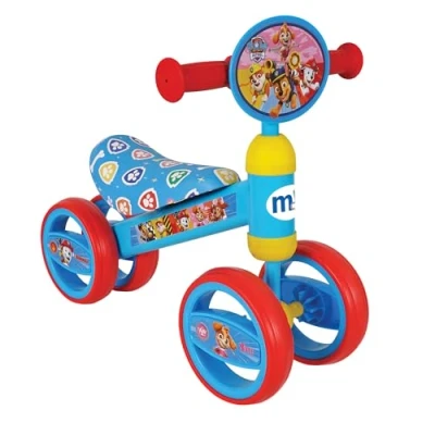 Image of Paw Patrol M004559 Bobble Ride On, Multicoloured, H37cm x W17cm L47cm