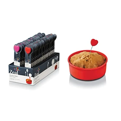Image of Zeal NB33R Cake Tester, Carbon Steel, Red