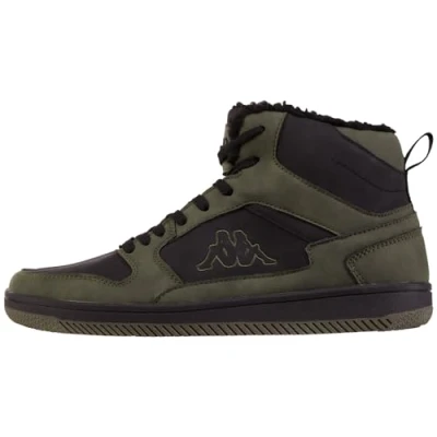 Image of Kappa Lineup Fur Unisex Sneaker, Green, 10.5 UK