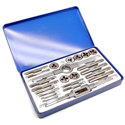 Image of Whitworth Tap and Die Set BSW British Standard 23pc Alloy Steel TE106