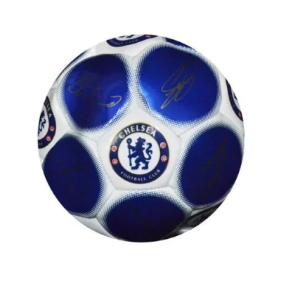 Image of New Official Football Team Size 5 Signature Football&#039;s (Chelsea FC)