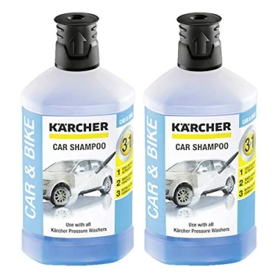 Image of Kärcher RM 610 3 in 1 Car Shampoo, 1000 ml, Pack of 2 (2 x ml)