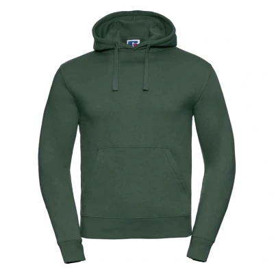 Image of Russell Athletic Mens Authentic Hoodie (Bottle Green) Size X Large