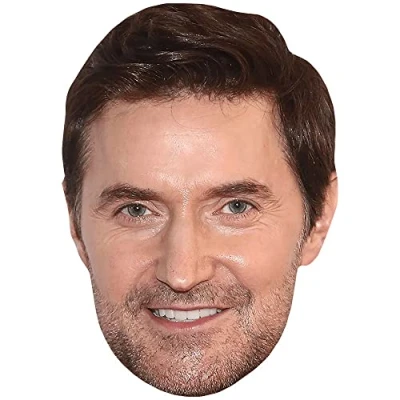 Image of Richard Armitage (Stubble) Celebrity Mask, Flat Card Face, Fancy Dress Mask