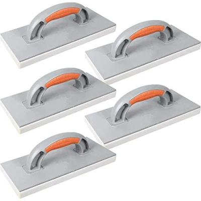 Image of 5PCS White Sponge 20mm Rubber Handle Float 280 x 140 Plastering Rendering Rough