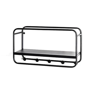 Image of Haku Mobel Wardrobe Black, Metal Size: W 45 cm X H 25 D 15 cm, Style: Modern