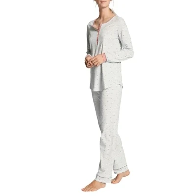 Image of Calida Women&#039;s Sweet Dreams Pyjama Set, Pink (Rose Bud 251), 14 (Size: X Small)