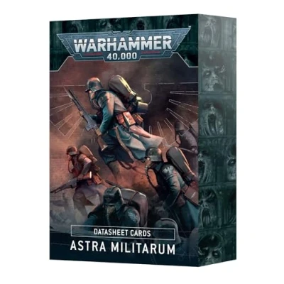 Image of Games Workshop Warhammer 40,000 Datasheets Cards: Astra Militarum (ENG)