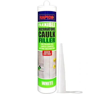 Image of Rapide Flexible Decorator&#039;s Caulk Filler White