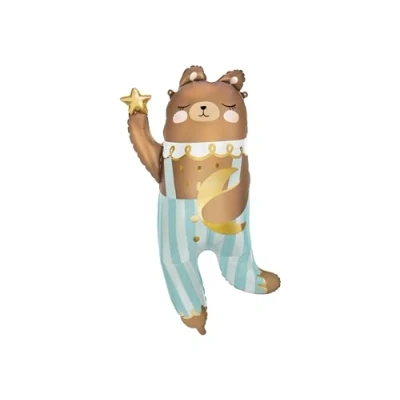 Image of Foil balloon Bear, 72x104 cm, mix