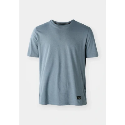 Image of Salewa Eagle LOGO Patch Basic Tshirt, Men&#039;s, Size: XL, Java blue