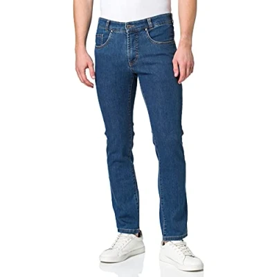 Image of Atelier GARDEUR Nevio 11 Men&#039;s Straight Jeans, Blue (Indigo 67), 35W/30L EU