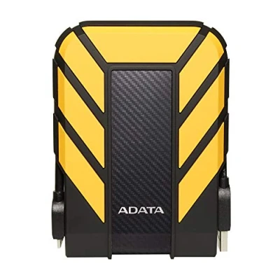Image of ADATA HD710 Pro 1TB USB 3.1 IP68 Waterproof/Shockproof/Dustproof Ruggedized External Hard Drive, YELLOW (AHD710P 1TU31 CYL)
