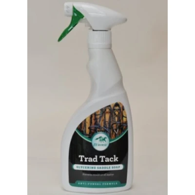 Image of IV Horse Trad Tack &amp; Leather Saddle Soap 500ml Spray
