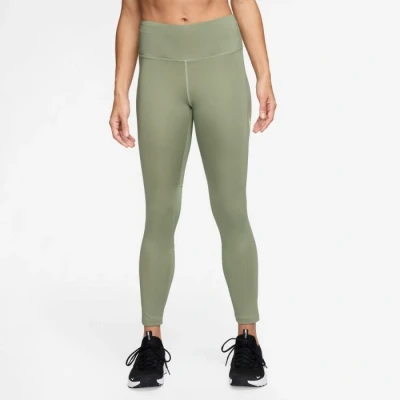 Image of Nike Performance FAST 7/8 Leggings, Women&#039;s, Size: Medium, Oil green