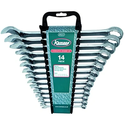 Image of Kamasa SP2414 Combination Spanner Set 14pc
