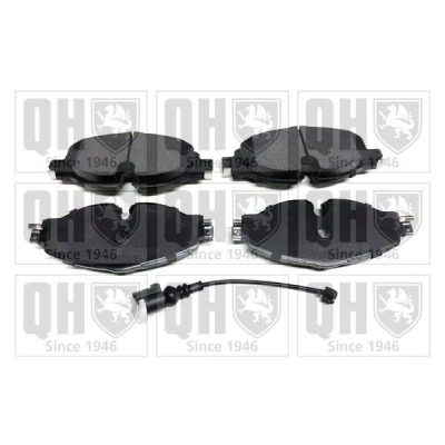 Image of 5Q0698151AA, JZW698151AN Brake pad set QUINTON HAZELL BP1820 VOLKSWAGEN: Golf 7, Tiguan II, Passat B8 Variant, AUDI: A3 Sportback, Saloon