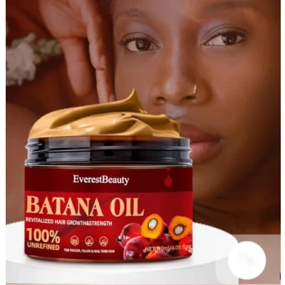 Image of 100% Natural Batana Hair Oil for Thicker Revitalize Growth, Strength,Fuller Hair, Rich in Nutrients 100ml