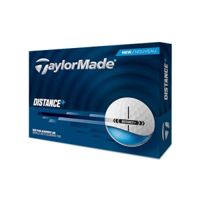 Image of TaylorMade 2025 Golf Distance+ White Balls