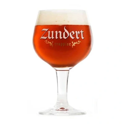 Image of TUFF LUV Zundert Trappist Belgium Beer Glass 33 cl