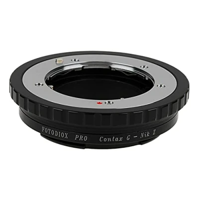 Image of Fotodiox Pro Lens mount Adapter Compatible with Select Contax G Lenses to Nikon Z Cameras