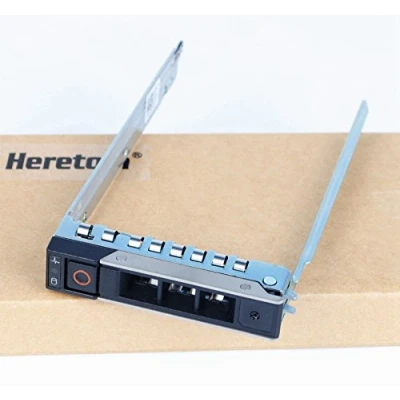Image of Heretom 2.5Inch SAS/SATA SFF Hard Drive Tray Caddy Hot Plug for Dell 14Gen PowerEdge R340 R440 R540 R640 R740xd2 R6415 R7415 R7425 C6420 R840 R940xa