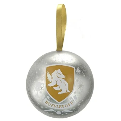 Image of Official Harry Potter Hufflepuff Bauble with House Necklace