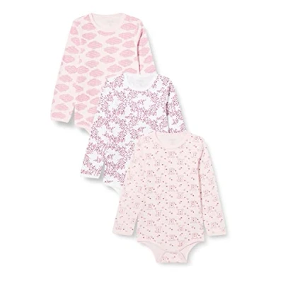 Image of Care Baby Body Langarm aus 100% Baumwolle (3er Pack), 1 month UK