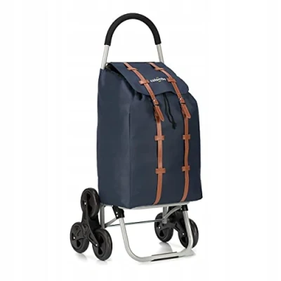 Image of Colombo Shopping cart Dakar 3 6 Wheels System, Low Carbon Steel, Black Grey, One Size