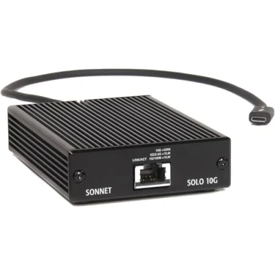 Image of Sonnet Solo 10G Thunderbolt 3 to 10Gb Base T Ethernet Adapter SOLO10G TB3