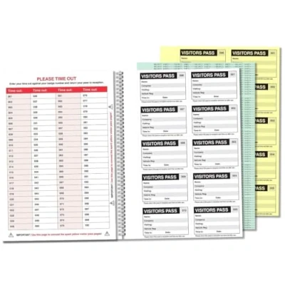 Image of V Safety 5054495016775 Refill Book, 90 x 60 mm