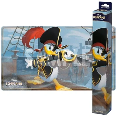 Image of Ravensburger Disney Lorcana Trading Card Game TCG Playmat Donald Duck Computer Desk Mouse Mat Accessories