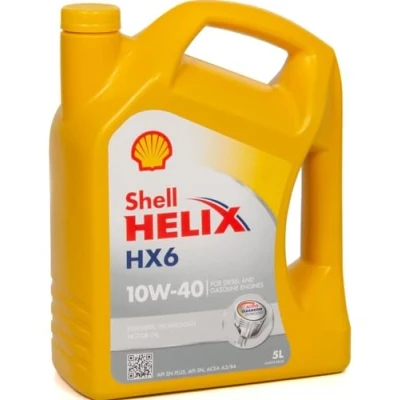 Image of ‎Shell Engine Lubricating Oil Shell Helix HX6 10W 40 5 Litres
