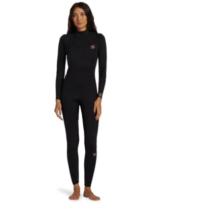 Image of Billabong Back Zip Wetsuit 302 FOIL BZ FL FULLSUIT Young Womens Black L