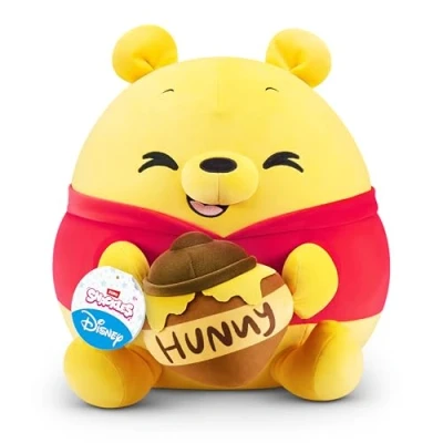 Image of Snackles Disney 14 inch Plush (WINNIE THE POOH) by ZURU, with Snack Accessory