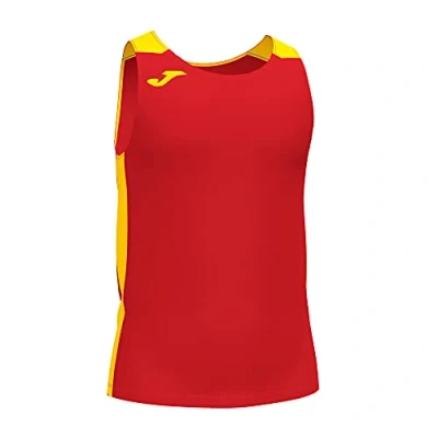 Image of Joma 102222.609 T Shirt, Red Yellow, M