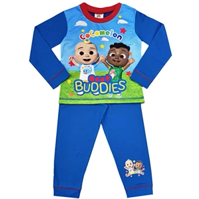 Image of Boys Cocomelon Pyjamas Character Nightwear (Cocomelon Buddies, 18 24 Months)