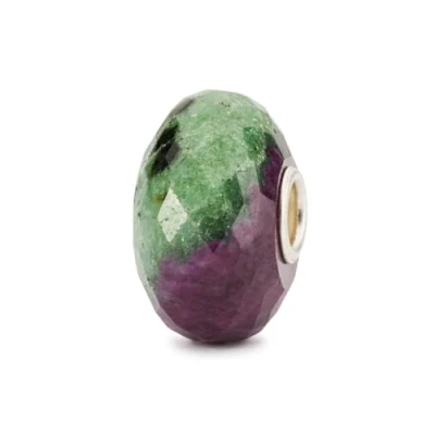 Image of Trollbeads Ruby Zoisite Bead
