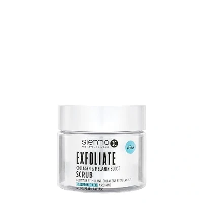 Image of Sienna X Exfoliate Body Scrub Collagen &amp; Melanin Boosting with Hyaluronic Acid Arginine, perfect for Tanners