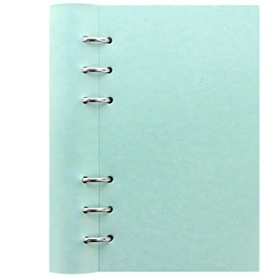 Image of Filofax Clipbook Classic Pastels Personal notebook duck egg