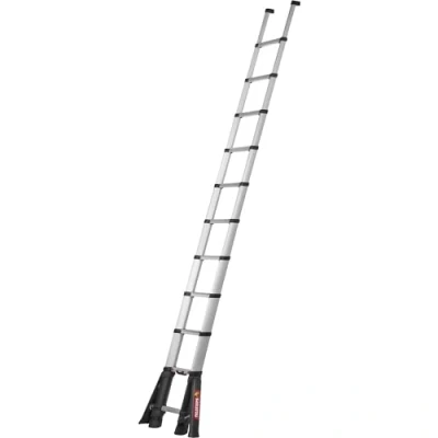 Image of Telesteps Prime X Line 3.5m Telescopic Ladder with Stabilizers, Aluminium, 15.2kg, 150kg Load Capacity