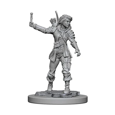 Image of Pathfinder: Deep Cuts Unpainted Miniatures: Human Female Rogue