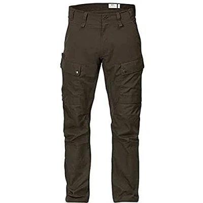 Image of Fjallraven Lappland Hybrid Trousers M Sport Dark Olive, 48