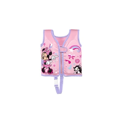 Image of Bestway Disney Swim Vest with Armbands Kids Float Swimming Jacket Perfect for Ages 3 6